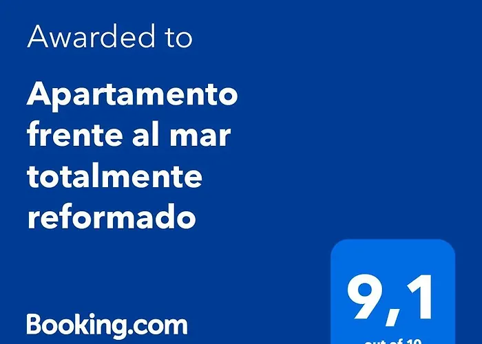 Apartamento Frente Al Mar Totalmente Reformado